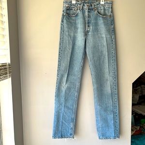 Vintage 501 Levi’s, made in U.S.A